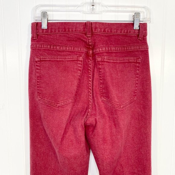 CASLON Red Stretch Denim Jeans 4L - Picture 5 of 13